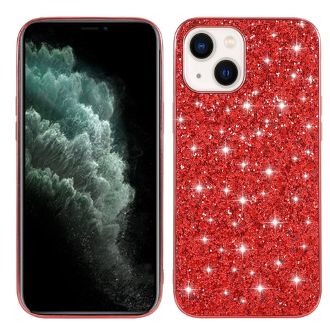 Glitter Powder TPU Phone Case, For iPhone 15 Pro Max, For iPhone 15 Pro, For iPhone 15 Plus, For iPhone 15