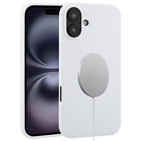 Liquid Silicone Full Coverage MagSafe Phone Case, For iPhone 16 Pro Max, For iPhone 16 Pro, For iPhone 16 Plus, For iPhone 16, For iPhone 15 Pro Max, For iPhone 15 Pro