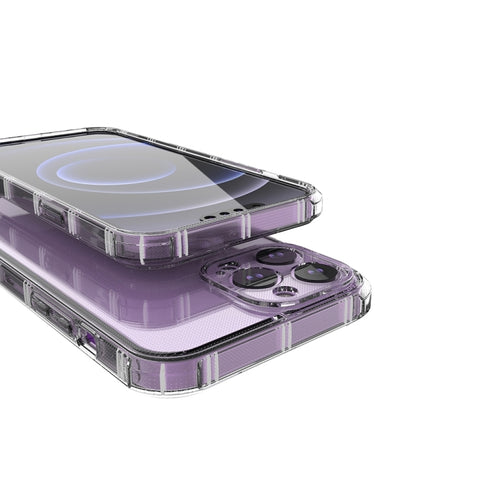 Straight Side Dual Bone Anti-fall TPU Phone Case, For iPhone 15 Pro Max, For iPhone 15 Pro, For iPhone 15 Plus, For iPhone 15