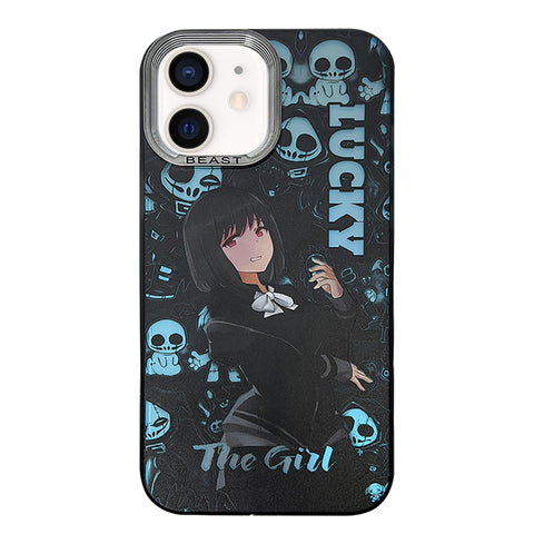Aurora Series Painted Pattern Phone Case, For iPhone 13, For iPhone 12, For iPhone 12 Pro Max, For iPhone 12 Pro, For iPhone 11