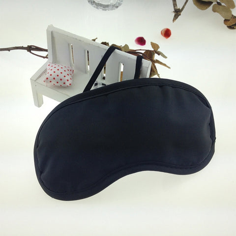 Breathable Polyester Solid Color Eye Protection Mask