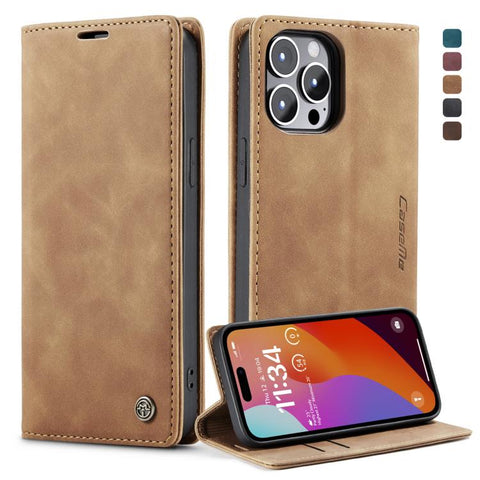 CaseMe 013 Multifunctional Horizontal Flip Leather Phone Case, For iPhone 15 Pro Max, For iPhone 15 Pro, For iPhone 15 Plus, For iPhone 15