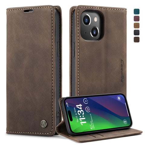 CaseMe 013 Multifunctional Horizontal Flip Leather Phone Case, For iPhone 15 Pro Max, For iPhone 15 Pro, For iPhone 15 Plus, For iPhone 15