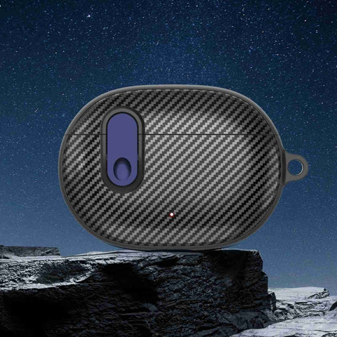 Switch Carbon Fiber Wireless Earphones Protective Case, For Beats Studio Buds