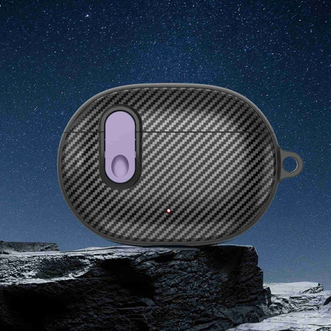 Switch Carbon Fiber Wireless Earphones Protective Case, For Beats Studio Buds