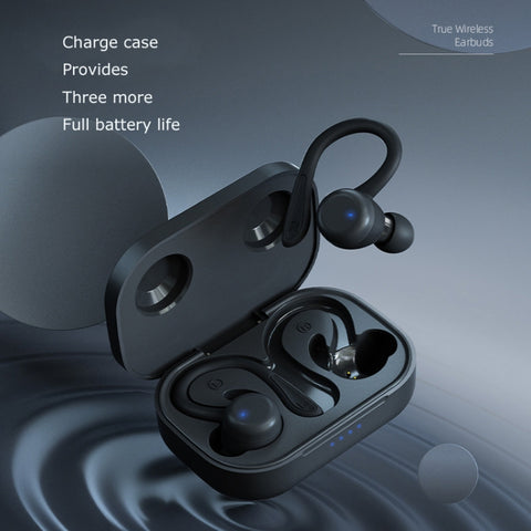 T&G T40 TWS IPX6 Waterproof Hanging Ear Wireless Bluetooth Earphones with Charging Box