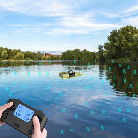 D19Y Smart Remote Control Fishing Bait Boat Support GPS Positioning, US Plug, EU Plug, UK Plug