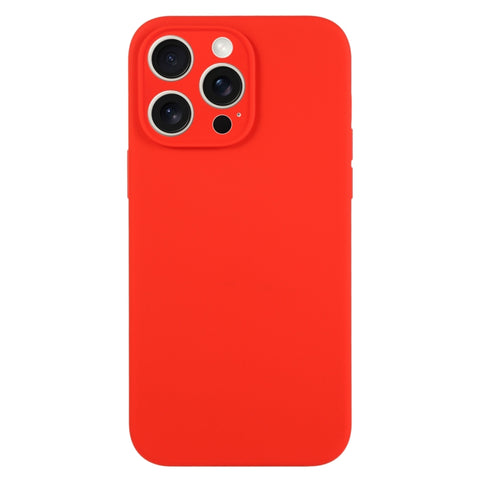 Pure Color Liquid Silicone Fine Pore Phone Case, For iPhone 15 Pro