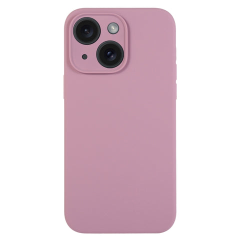 Pure Color Liquid Silicone Fine Pore Phone Case, For iPhone 15