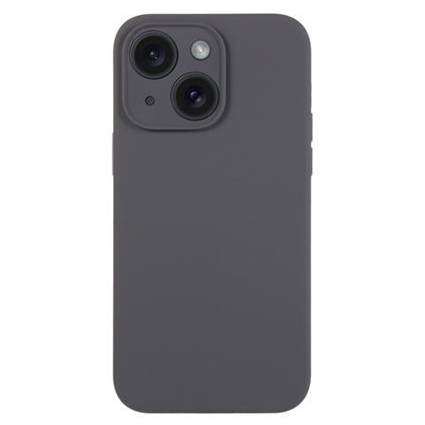 Pure Color Liquid Silicone Fine Pore Phone Case, For iPhone 15