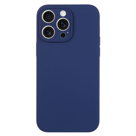 Pure Color Liquid Silicone Fine Pore Phone Case, For iPhone 16 Pro Max