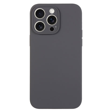 Pure Color Liquid Silicone Fine Pore Phone Case, For iPhone 16 Pro Max