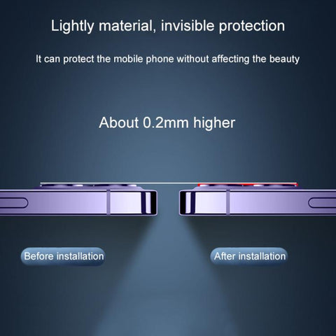Tempered Glass Back Camera Film, For iPhone 17 / 16 / 16 Plus, For iPhone 16 Pro Max / 16 Pro, For iPhone 15 Pro / 15 Pro Max, For iPhone 15 / 15 Plus