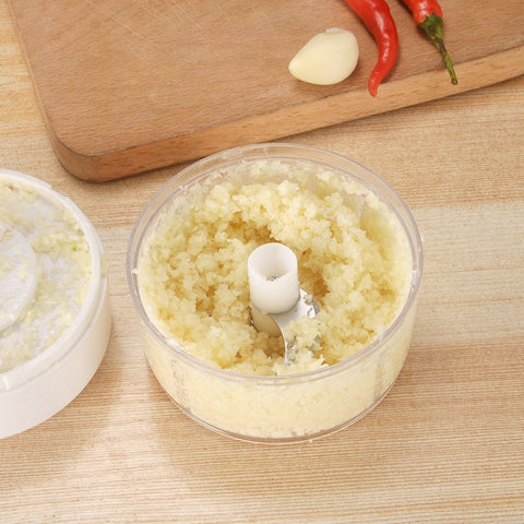Household Multi-function Kitchen Garlic Device Manual Pull Pounding Garlic