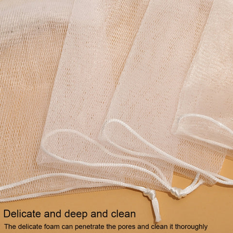 Facial Wash Foaming Net Small Foam Net Soap Foaming Net