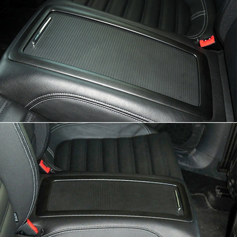 Car Rear Storage Box Water Cup Holder Cover Armrest Box Curtain Cup Holder 3C8855977C, For Volkswagen Magotan B6 / B7 / CC