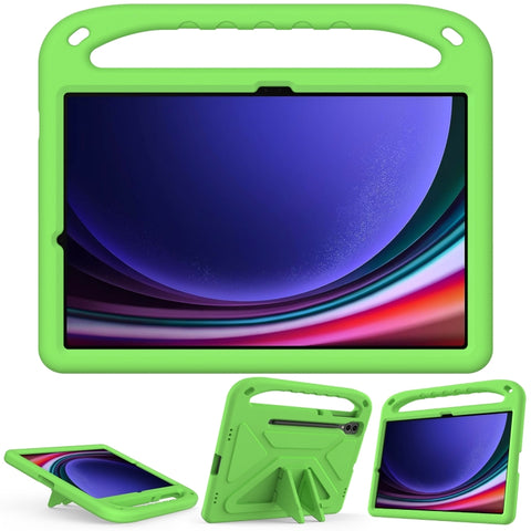 Handle EVA Shockproof Tablet Case with Holder, For Samsung Galaxy Tab Tab A11+ / A9+, For Samsung Galaxy Tab Tab A11 / A9, For Samsung Galaxy Tab S10 FE+, For Samsung Galaxy Tab S9, For Samsung Galaxy Tab S9+