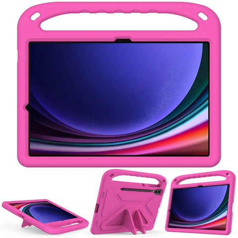 Handle EVA Shockproof Tablet Case with Holder, For Samsung Galaxy Tab Tab A11+ / A9+, For Samsung Galaxy Tab Tab A11 / A9, For Samsung Galaxy Tab S10 FE+, For Samsung Galaxy Tab S9, For Samsung Galaxy Tab S9+