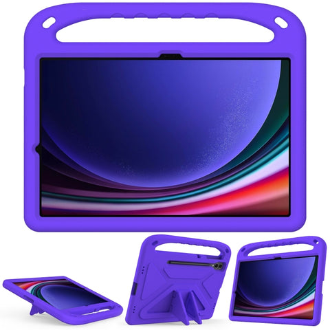 Handle EVA Shockproof Tablet Case with Holder, For Samsung Galaxy Tab Tab A11+ / A9+, For Samsung Galaxy Tab Tab A11 / A9, For Samsung Galaxy Tab S10 FE+, For Samsung Galaxy Tab S9, For Samsung Galaxy Tab S9+