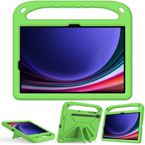 Handle EVA Shockproof Tablet Case with Holder, For Samsung Galaxy Tab Tab A11+ / A9+, For Samsung Galaxy Tab Tab A11 / A9, For Samsung Galaxy Tab S10 FE+, For Samsung Galaxy Tab S9, For Samsung Galaxy Tab S9+