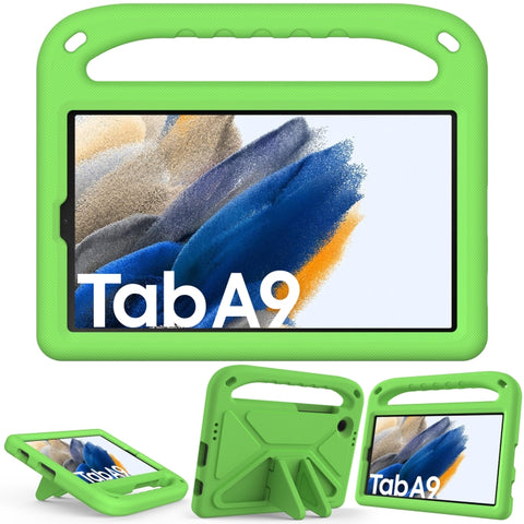 Handle EVA Shockproof Tablet Case with Holder, For Samsung Galaxy Tab Tab A11+ / A9+, For Samsung Galaxy Tab Tab A11 / A9, For Samsung Galaxy Tab S10 FE+, For Samsung Galaxy Tab S9, For Samsung Galaxy Tab S9+