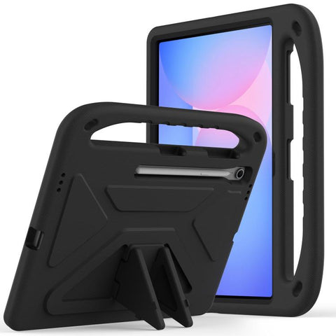 Handle EVA Shockproof Tablet Case with Holder, For Samsung Galaxy Tab Tab A11+ / A9+, For Samsung Galaxy Tab Tab A11 / A9, For Samsung Galaxy Tab S10 FE+, For Samsung Galaxy Tab S9, For Samsung Galaxy Tab S9+