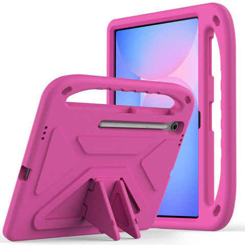 Handle EVA Shockproof Tablet Case with Holder, For Samsung Galaxy Tab Tab A11+ / A9+, For Samsung Galaxy Tab Tab A11 / A9, For Samsung Galaxy Tab S10 FE+, For Samsung Galaxy Tab S9, For Samsung Galaxy Tab S9+