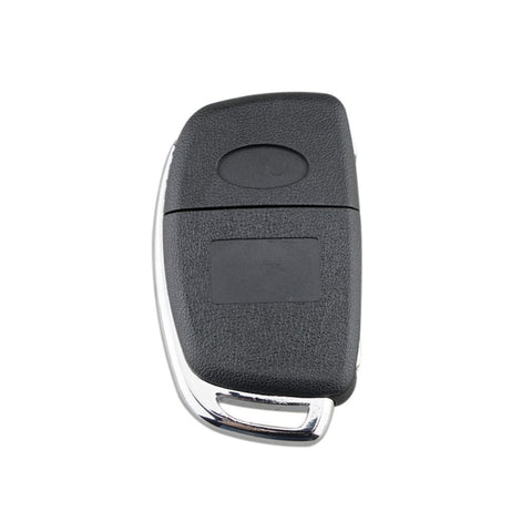 4-button Folding Car Key Shell with Metal Edge Solaris ix35 ix4 Santa For Hyundai Sonata 2014-2017 / Tucson 2016-2019 /  Santa Fe 2013-2016, For Hyundai 4-button Solaris ix35 ix4