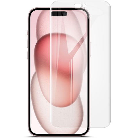 2pcs/Set imak Curved Full Screen Hydrogel Film Protector, For iPhone 15 Pro Max, For iPhone 15 Pro, For iPhone 15 Plus, For iPhone 15