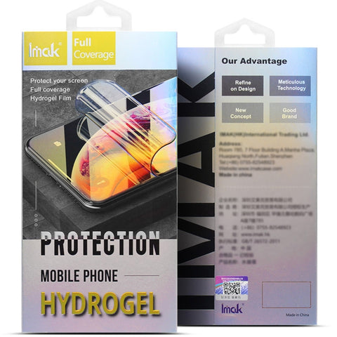 2pcs/Set imak Curved Full Screen Hydrogel Film Protector, For iPhone 15 Pro Max, For iPhone 15 Pro, For iPhone 15 Plus, For iPhone 15