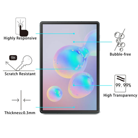 25pcs 9H HD Explosion-proof Tempered Glass Film, For Samsung Galaxy Tab S10 FE / S7, For Samsung Galaxy Tab S7+ / S9 FE+, For BBK S5 Pro