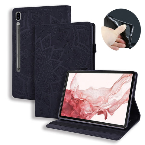 Calf Texture Embossed Leather Tablet Case, For Galaxy Tab S12+, For Galaxy Tab S12 Utra /S11 Ultra /S10 Ultra, For Galaxy Tab A11+ / A9+, For Galaxy Tab A11 / A9, For Galaxy Tab S11 / S10 / S9 FE, For Galaxy Tab S10 Lite / S10 FE, For Galaxy Tab S11   ...