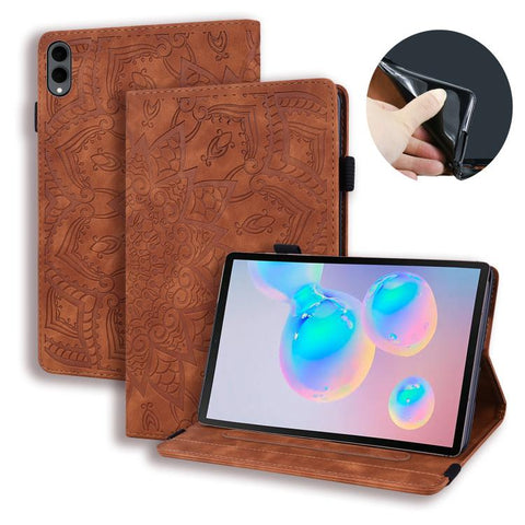 Calf Texture Embossed Leather Tablet Case, For Galaxy Tab S12+, For Galaxy Tab S12 Utra /S11 Ultra /S10 Ultra, For Galaxy Tab A11+ / A9+, For Galaxy Tab A11 / A9, For Galaxy Tab S11 / S10 / S9 FE, For Galaxy Tab S10 Lite / S10 FE, For Galaxy Tab S11   ...