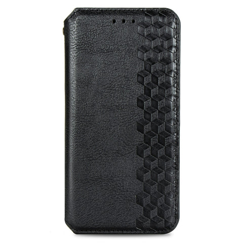 Cubic Grid Pressed Horizontal Flip Magnetic Leather Case with Holder & Card Slots & Wallet, For Samsung Galaxy A20(Japanese Version), For Samsung Galaxy A30(Japanese Version), For Samsung Galaxy A30, For Samsung Galaxy A41                              ...