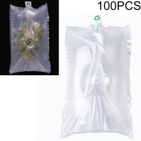 100pcs / Pack Grape Inflatable Bag Express Fruit Protective Bag Packaging Bag, 20x25cm, 20x30cm, 25x30cm, 25x35cm, 25x40cm, 30x35cm, 30x40cm, 35x45cm, 30x50cm, 35x50cm