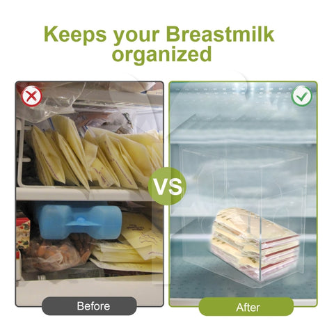 Acrylic Baby Breastmilk Storage Bags Containers