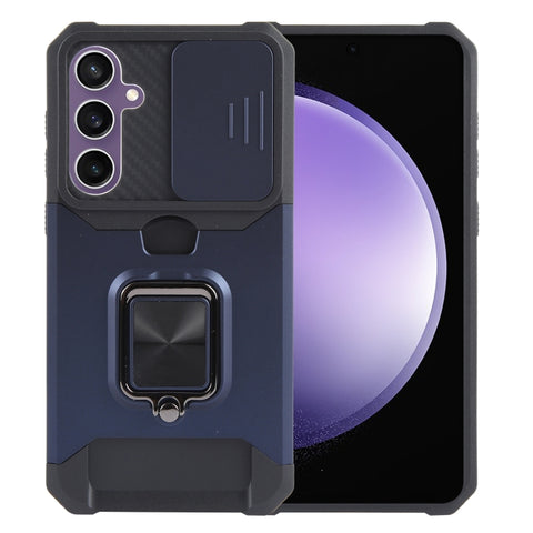 Camera Shield Card Slot PC+TPU Phone Case, For Samsung Galaxy S24 Ultra 5G, For Samsung Galaxy S23 FE 5G, For Samsung Galaxy A55, For Samsung Galaxy S24+ 5G, For Samsung Galaxy A35, For Samsung Galaxy S24 5G, For Samsung Galaxy A15, For Samsung Galaxy A25
