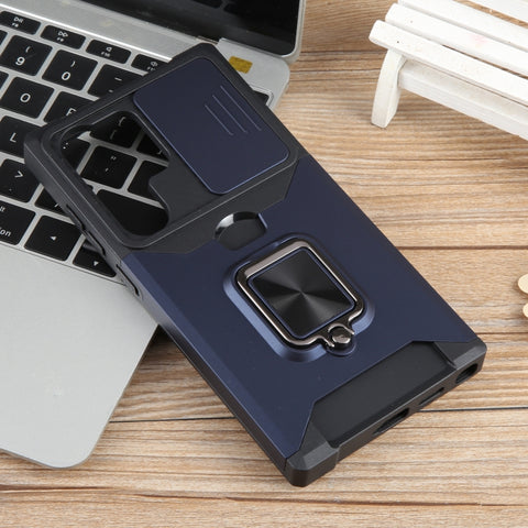 Camera Shield Card Slot PC+TPU Phone Case, For Samsung Galaxy S24 Ultra 5G, For Samsung Galaxy S23 FE 5G, For Samsung Galaxy A55, For Samsung Galaxy S24+ 5G, For Samsung Galaxy A35, For Samsung Galaxy S24 5G, For Samsung Galaxy A15, For Samsung Galaxy A25