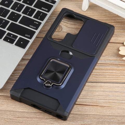 Camera Shield Card Slot PC+TPU Phone Case, For Samsung Galaxy S24 Ultra 5G, For Samsung Galaxy S23 FE 5G, For Samsung Galaxy A55, For Samsung Galaxy S24+ 5G, For Samsung Galaxy A35, For Samsung Galaxy S24 5G, For Samsung Galaxy A15, For Samsung Galaxy A25