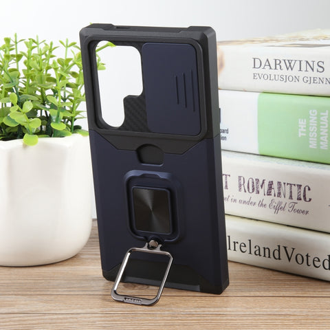 Camera Shield Card Slot PC+TPU Phone Case, For Samsung Galaxy S24 Ultra 5G, For Samsung Galaxy S23 FE 5G, For Samsung Galaxy A55, For Samsung Galaxy S24+ 5G, For Samsung Galaxy A35, For Samsung Galaxy S24 5G, For Samsung Galaxy A15, For Samsung Galaxy A25