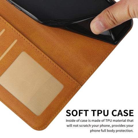 Stitching Calf Texture Buckle Leather Phone Case, For Samsung Galaxy A05s