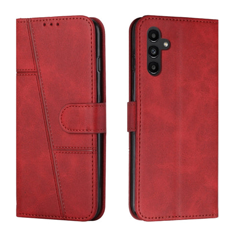 Stitching Calf Texture Buckle Leather Phone Case, For Samsung Galaxy A05s