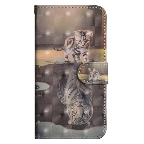 3D Painting Pattern Horizontal Flip TPU + PU Leather Case with Holder & Card Slots & Wallet, For Samsung Galaxy A6 (2018), For Samsung Galaxy A51, For Samsung Galaxy A71, For Samsung Galaxy A01