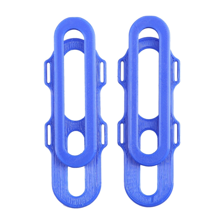 1 Pair BOBOVR M2 Headwear VR Connector Adapter for Meta Quest 3, Headwear Connector (Blue), Headwear Connector (Red)