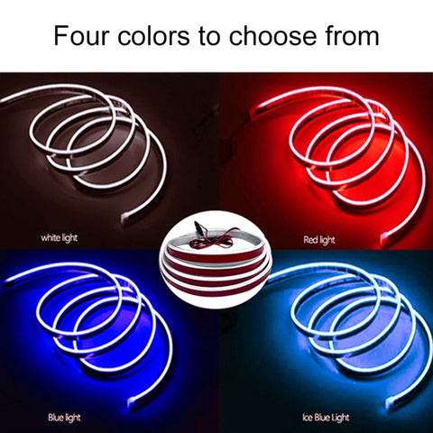 Car Startup Scan Through Hood LED Daytime Running Atmosphere Light, 1.2m, 1.5m, 1.8m