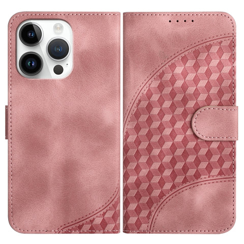 YX0060 Elephant Head Embossed Phone Leather Case with Lanyard, For iPhone 13 Pro Max, For iPhone 13 Pro, For iPhone 13, For iPhone 13 mini, For iPhone 12/12 Pro, For iPhone 12 Pro Max