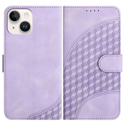 YX0060 Elephant Head Embossed Phone Leather Case with Lanyard, For iPhone 13 Pro Max, For iPhone 13 Pro, For iPhone 13, For iPhone 13 mini, For iPhone 12/12 Pro, For iPhone 12 Pro Max