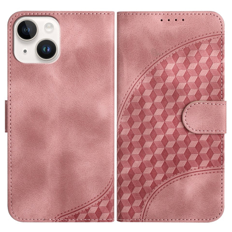 YX0060 Elephant Head Embossed Phone Leather Case with Lanyard, For iPhone 13 Pro Max, For iPhone 13 Pro, For iPhone 13, For iPhone 13 mini, For iPhone 12/12 Pro, For iPhone 12 Pro Max