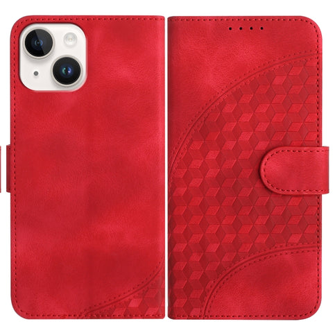 YX0060 Elephant Head Embossed Phone Leather Case with Lanyard, For iPhone 13 Pro Max, For iPhone 13 Pro, For iPhone 13, For iPhone 13 mini, For iPhone 12/12 Pro, For iPhone 12 Pro Max