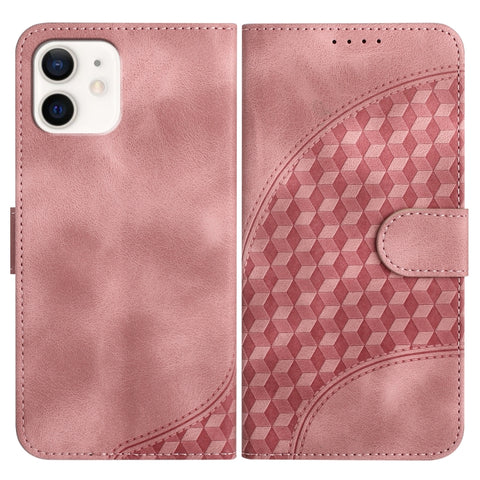 YX0060 Elephant Head Embossed Phone Leather Case with Lanyard, For iPhone 12 mini, For iPhone 11 Pro Max, For iPhone 11, For iPhone 11 Pro, For iPhone XS / X, For iPhone XR